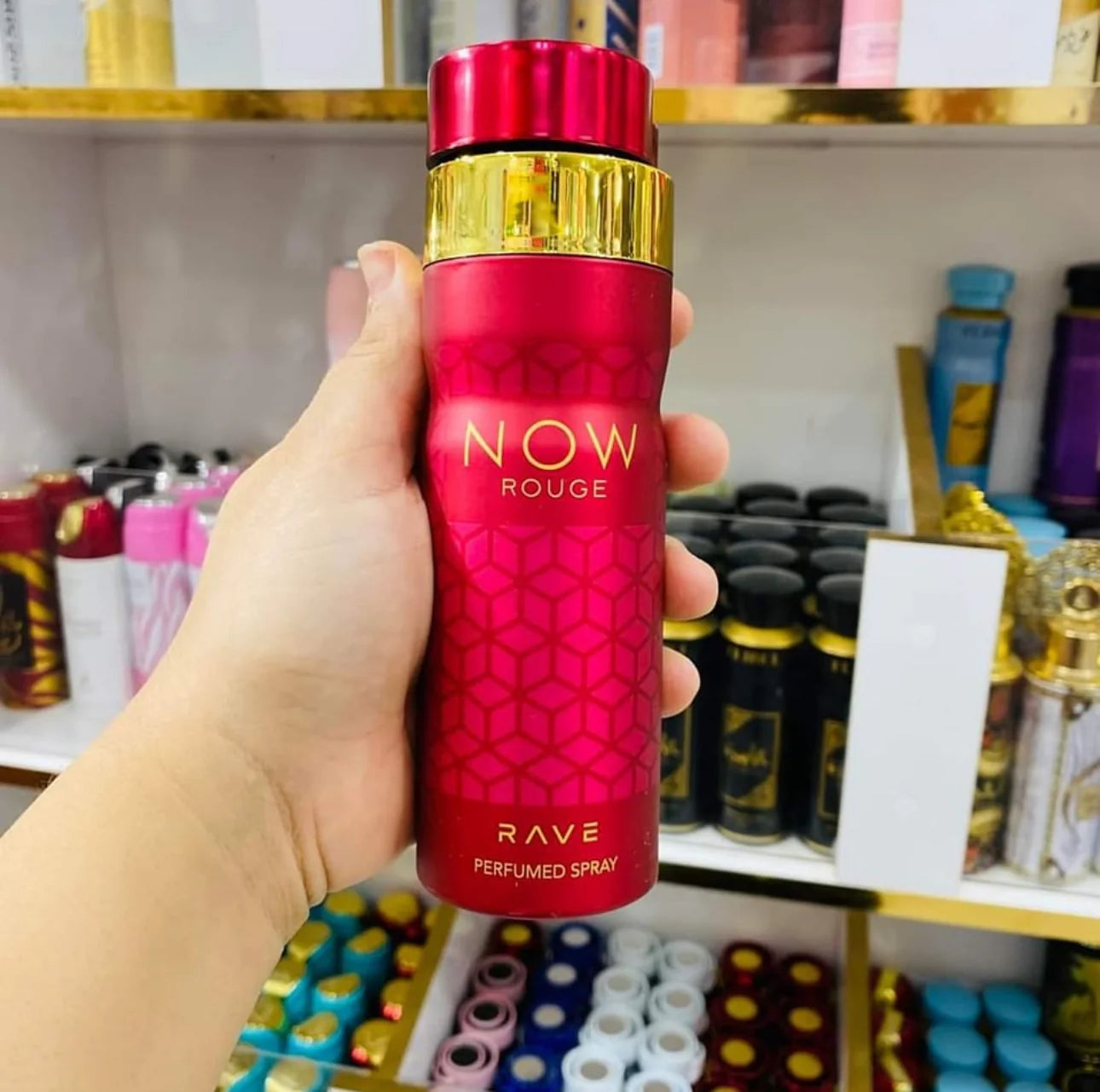 Now Rouge Body Spray de Rave (200 ml)