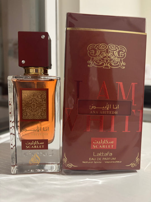 Ana Abiyedh Scarlet – Lattafa