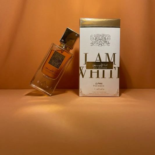 Ana Abiyedh Poudrée – Lattafa Mones perfumes  arabes