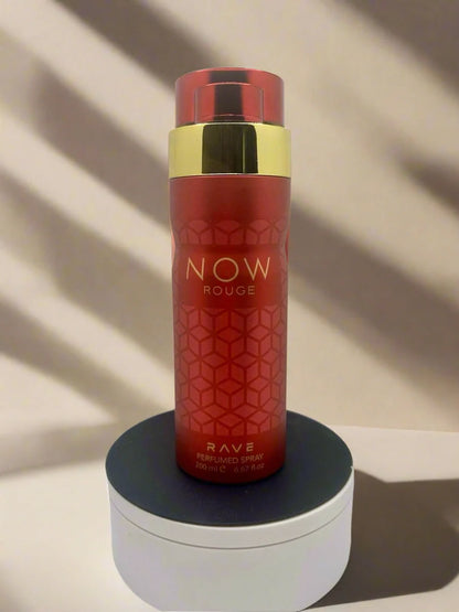 Now Rouge Body Spray de Rave (200 ml)