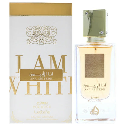 Ana Abiyedh Poudrée – Lattafa Mones perfumes  arabes