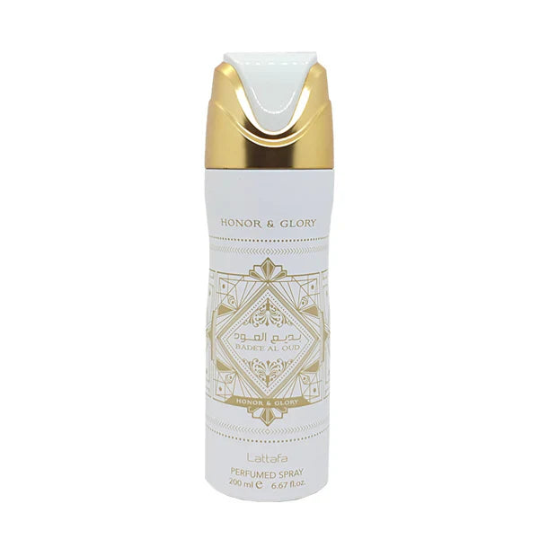 Bade’e Al Oud Honor & Glory Body Spray de Lattafa (200 ml)
